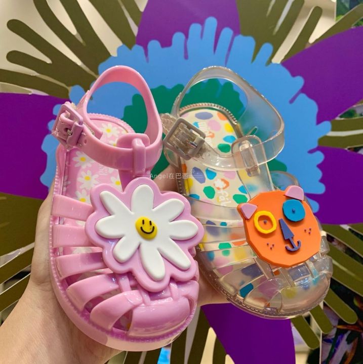 ready-stock-2022-new-melissa-children-sandals-woven-bag-cartoon-roman-sandals-girls-shoes-beach-shoes