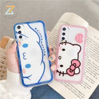 ✙ Zymllo เคส Vivo Y22 Y22S Y35 Y02S V25E Y16 4G V25 5G Y20 Y17 Y12 Y21 Y15S V23 Y51 Y72 V17 แมวน่ารัก ซิลิโคนใส เคสโทรศัพท์