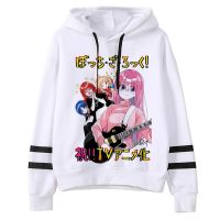 Bocchi The Rock Hoodies ผู้หญิง,เสื้อผ้าอะนิเมะแนวสตรีทสวยงามกราฟิกเสื้อคลุมออกกำลังกายเสื้อผ้าสตรีท