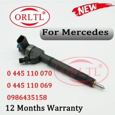 ORLTL A6120700387 0445110170หัวฉีดน้ำมันดีเซลสำหรับ Mercedes Benz หัวฉีดดีเซล0 445 110 170 CR 0 445 110 171