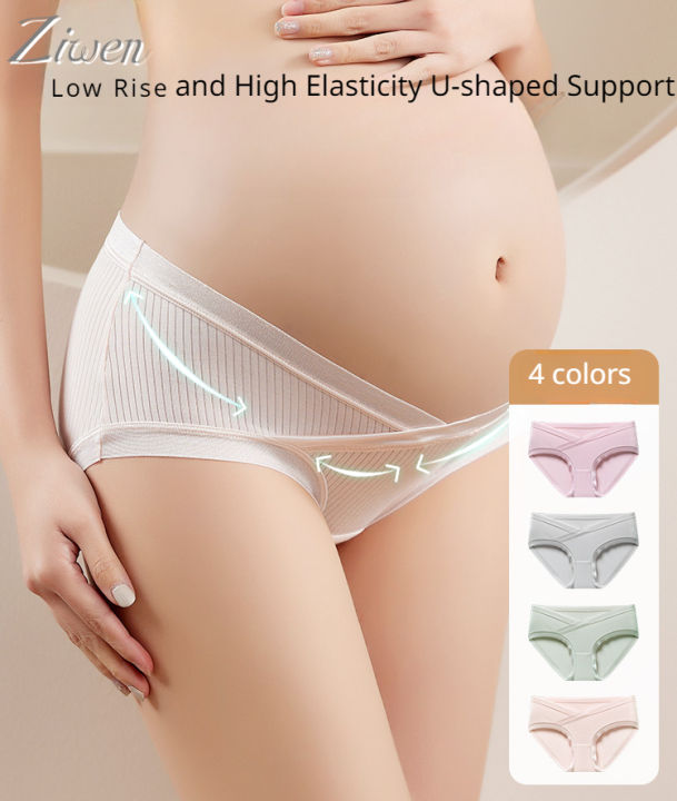 4pcs Maternity Underwear, High Waist, Supportive And Comfortable, Skin  Friendly