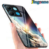 Jingsanc สำหรับ Infinix Smart 7เคสใส่โทรศัพท์กระจกสีรุ้งไล่ระดับสีแบบแฟนตาซีเคสสีสันกันรอยขีดข่วนฝาครอบกรอบ TPU แบบนุ่ม Infinix Smart 7