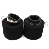 ’；【‘； Black And Red Foam Air Filter 35Mm 38Mm 42Mm 45Mm 48Mm 50Mm 60Mm Sponge Cleaner Moped Scooter Dirt Pit Bike Motorcycle