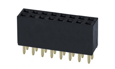 2.54mm (0.1") 8-pin dual row female header - COCO-0285
