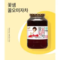 [สินค้าใหม่]ชาโอมิจาเบอรี่ kkoh shaem honey omija tea 1kg ชาเกาหลี 꽃샘 오미자차 korea tea