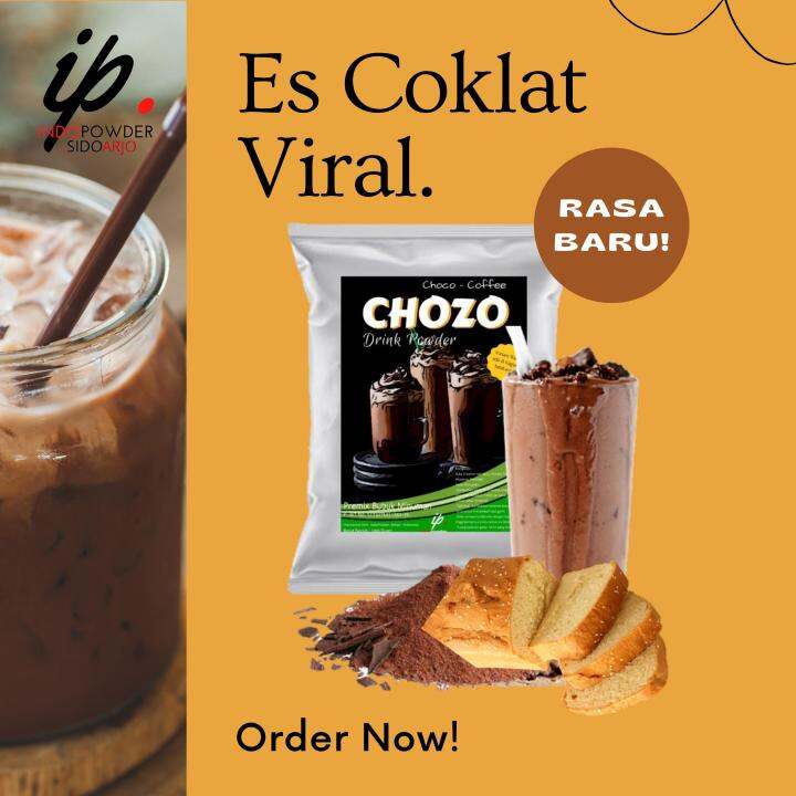 Bubuk Es Coklat Viral L Es Coklat Panjang Umur Kg Untuk Minuman