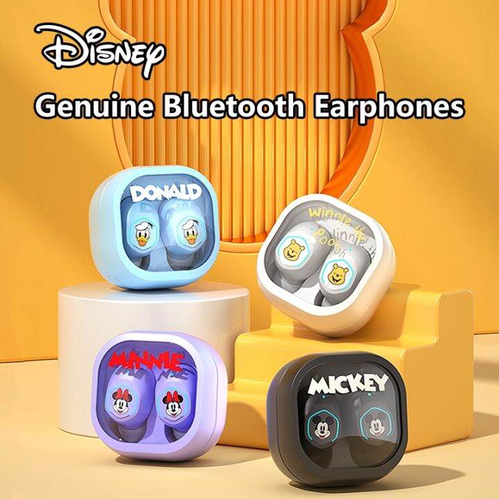 Disney Mickey Bluetooth Earphones Minnie Mouse TWS Wireless Headphones