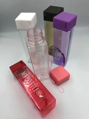 พร้อมส่งขวดน้ำ My bottle กระบอกน้ำ My bottle กระบอกใส่น้ำสี่เหลี่ยมขวดน้ำทรงสี่เหลี่ยมขวดน้ำ 480ml