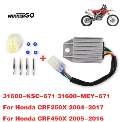 รถจักรยานยนต์ V Oltage Regulator R Ectifier สำหรับฮอนด้า CRF450X CRF 450 X CRF250X CRF 250X31600-KSC-671 ASIAWING LD450 31600-MEY-671