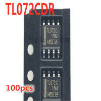 TL072 TL072C TL072CDR SOP-8 IC 100ชิ้นรับประกันคุณภาพ