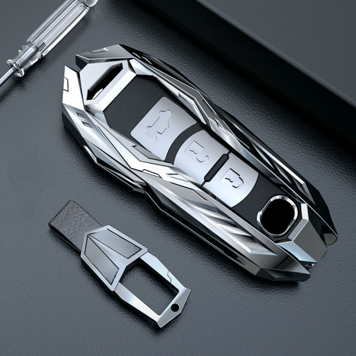 กรณีกุญแจรถสำหรับมาสด้า3-6-cx9-cx3-cx5-cx7ความเร็วสมาร์ท-keyless-ระยะไกล-fob-ที่ครอบพวงกุญแจกระเป๋าอุปกรณ์รถยนต์