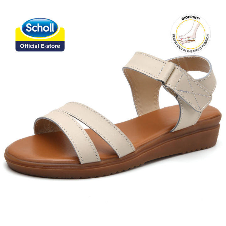 scholl-รองเท้าแตะส้นแบนผู้หญิง-รองเท้าแตะ-scholl-ผู้หญิง-รองเท้าแตะเกาหลี-รองเท้าแตะ-และ-รองเท้าแตะ-รองเท้าผู้หญิง