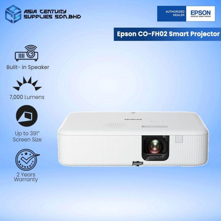 Epson COFH02 Smart Projector Colour Full HD All In One 3LCD Home Use