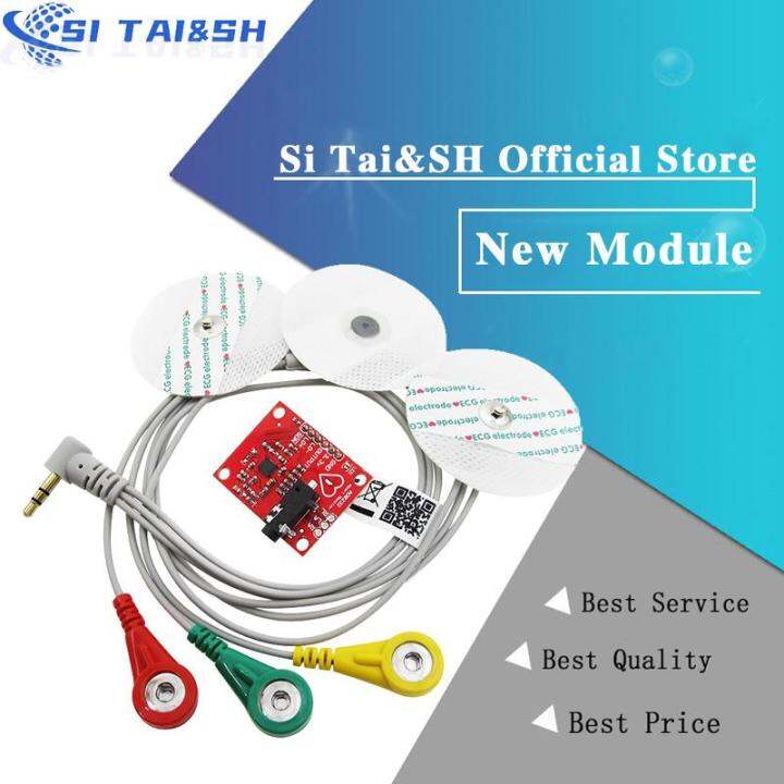 Ecg module AD8232 ecg measurement pulse heart ecg monitoring sensor ...