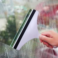 Glass Scraper Windshield Window Cleaning Brushes Squeegee Washing Cleaner Rubber