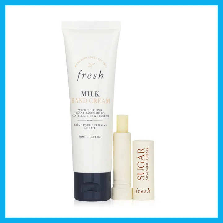 fresh-hydrating-lip-hand-cream-set-50ml-2-2g-เฟรช-เซทผลิตภัณฑ์ดูแลผิวมือและริมฝีปาก