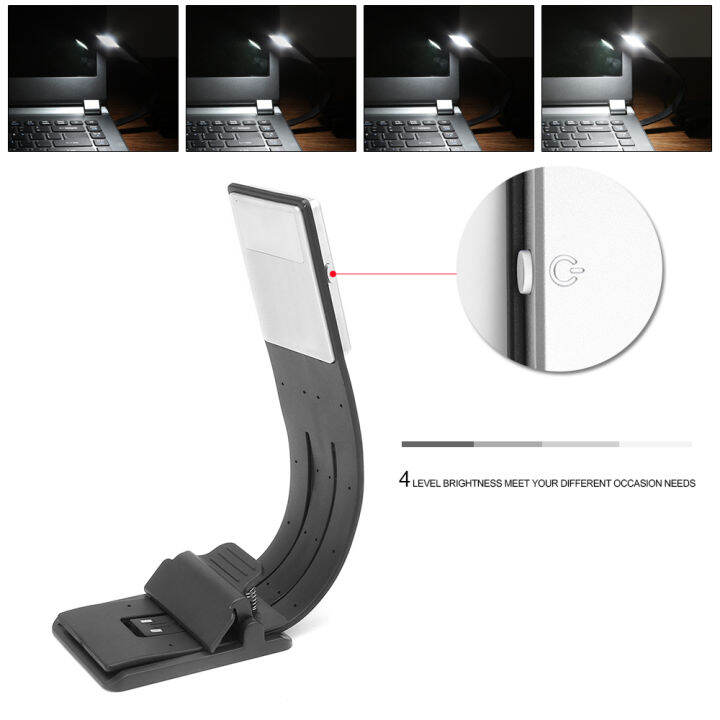 led-usb-charge-book-lights-dimmable-fold-bending-adjust-clip-on-read-night-lamp-desk-kindle-ebook-ipad-backlight-for-computer