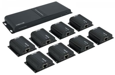 NEXIS 8-PORT HDMI SPLITTER 40M EXTENDER OVER CAT6/6A/7 รุ่น LH-108EA LH108EA