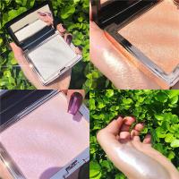 HOJO8029 (ของแท้/พร้อมส่ง) hojo brilliance highlight พาเลทไฮไลท์สามมิติ หน้าฉ่ำวาว ไฮไลท์พาวเดอร์ เนื้อเนียนละเอียด สัมผัสนุ่ม เม็ดสีสวยชัด