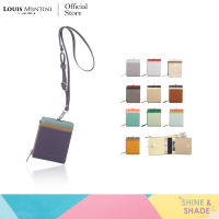 Louis Montini (Shine &amp; Shade) กระเป๋าใส่บัตรคล้องคอ Nametag Wallet กระเป๋าใส่นามบัตร WK25