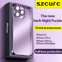 สำหรับ 14 Pro Max เคสศัพท์ใหม่ Frosted High-End Luxury 12 13 14Plus Magnetic Suction Ultra-Thin ฝาครอบป้องกันกระเป๋า