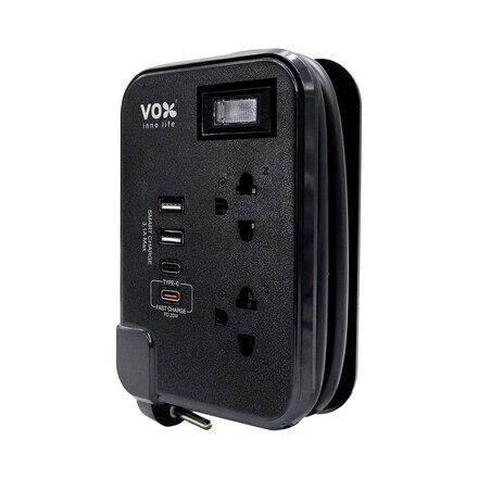 ปลั๊กไฟ-vox-รุ่น-f5st3-non2-2134-2-ช่อง-1-สวิตช์-2-usb-2-type-c-ความยาวสาย-1-เมตร-สีดำ