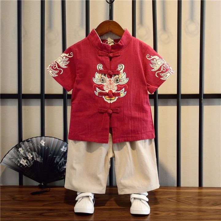 ready-boys-hanfu-summer-suit-childrens-tang-suit-antique-chinese-style-suit-baby-summer-ancient-costume-one-year-old-dress-chinese-wind-cotton