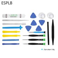 Esplb 21 In 1โทรศัพท์มือถือเปิดหน้าจอชุดเครื่องมือซ่อมแซมชุดแหนบไขควงเอนกประสงค์สำหรับ Iphone X 8 7 6S 6 Plus