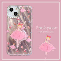 เคสที่วางโทรศัพท์ลายกระต่ายน่ารักสำหรับเด็กผู้หญิงที่เข้ากันได้กับ iPhone 15 14 13 12 Pro Max 11 15Promax TPU ฝาหลังทนต่อสิ่งสกปรกเคสมือถือ