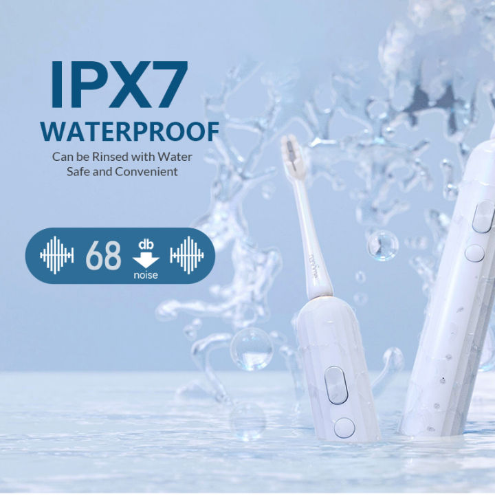 nandme-nx7000สมาร์ทโซนิคแปรงสีฟันไฟฟ้าอัลตราซาวนด์-ipx7แบบชาร์จแปรงฟัน5โหมดสมาร์ทเวลา-whitener-ฟันแปรง