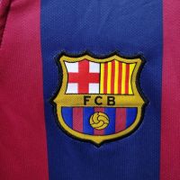 Barcelona restoring ancient ways of the 14/15 season soccer uniform omar in Barcelonas Lionel messi Barcelona football clothes home kitTH