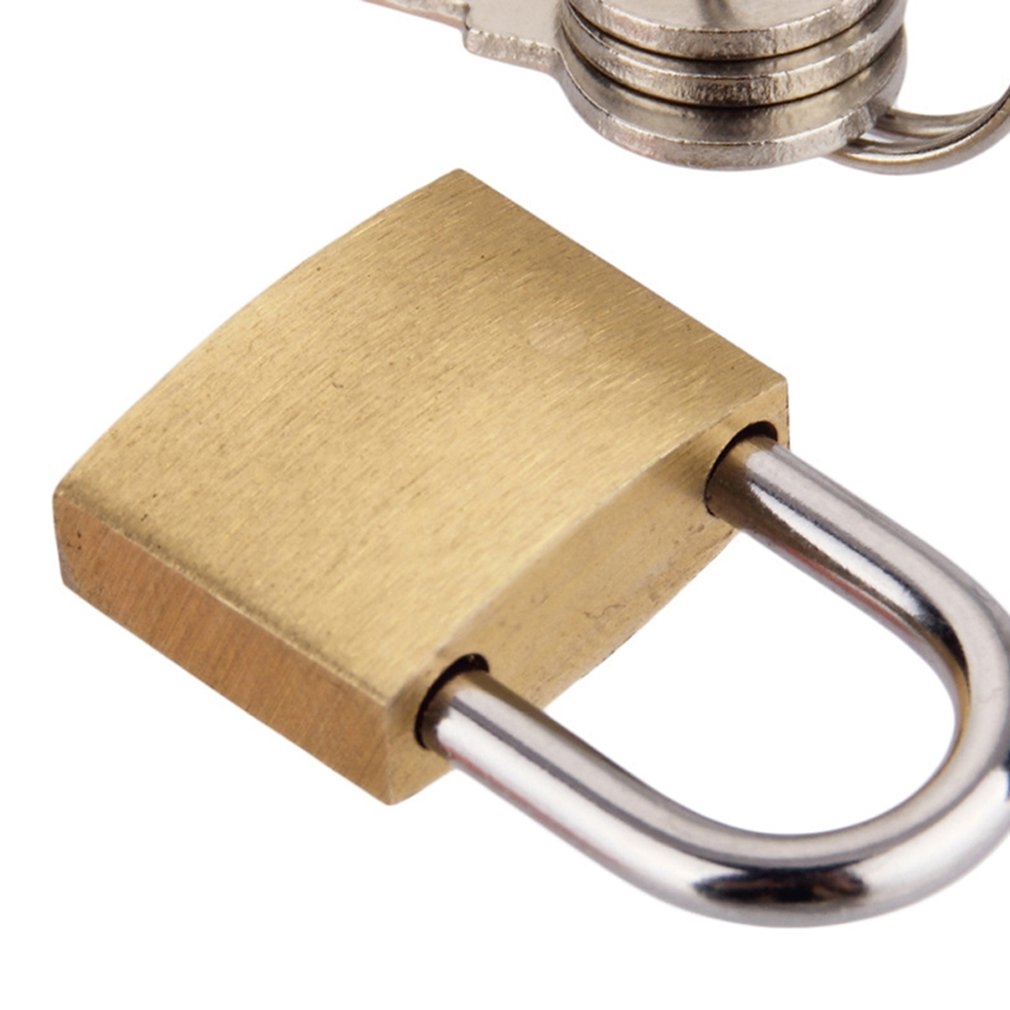 40mm Wolf Dog Head Copper Padlock Brass Lock Small Locks Door Locks with keys 