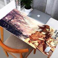 Hakuouki Shinsengumi Kitan อะนิเมะ HD Custom Gaming Mouse Pad คีย์บอร์ดอุปกรณ์เสริมยางกันลื่นโต๊ะแผ่นรองเมาส์สำนักงานแล็ปท็อป