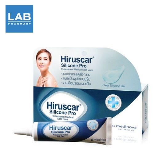 Hiruscar Silicone Pro 10g - ฮีรูสการ์ ซิลิโคน โปร ผลิตภัณฑ์ลดรอยแผลเป็น