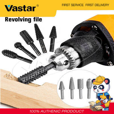 Vastar 5 ชิ้นไฮสปีดโรตารีไฟล์เสี้ยนเจาะหมุนเครื่องมืองานไม้หนามหัว 5 ชิ้น/เซ็ตอุปกรณ์เสริมสำหรับขัดแต่งDIYไฟฟ้าบด