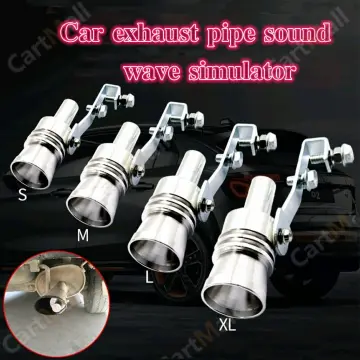 Buy Loud Whistle Sound Maker, Car Turbo Sound Whistle Tail Throat
