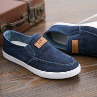 Wnfsy Men Casual รองเท้า Breathable ผ้าใบ Denim รองเท้าผ้าใบผู้ชายเดิน Flats Breathable Slip-On Loafers รองเท้า Man Zapatillas Hombre