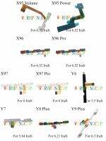 ปุ่มปรับระดับเสียงสายไฟ Flex Cable สําหรับ DOOGEE X95 X96 Pro X97 Y6 MAX Y7 Plus Y8 Y9