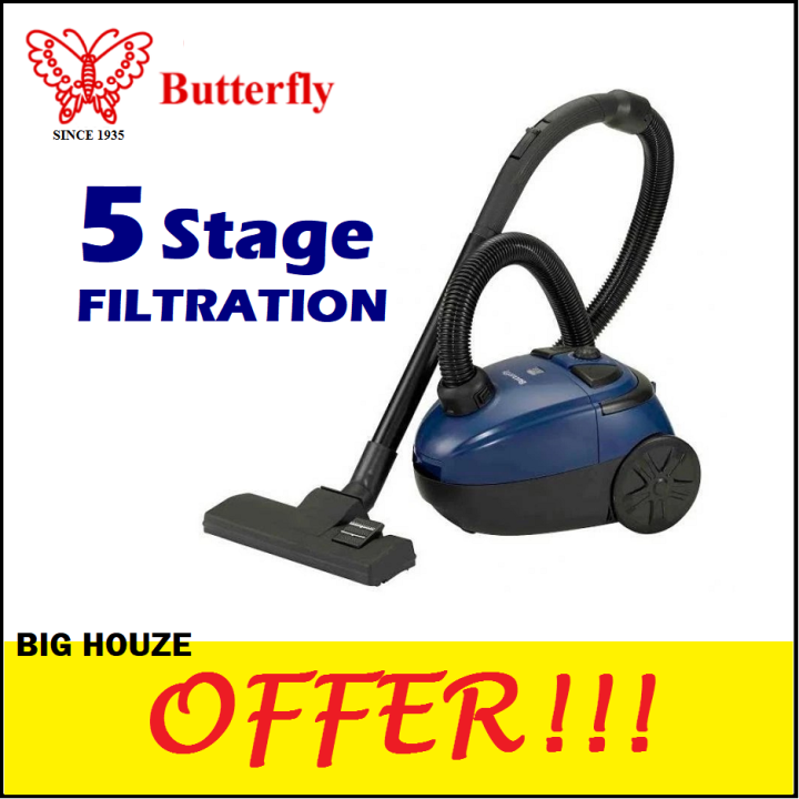 Butterfly Vacuum Cleaner BVC9011 (5 Stage Filtration) Lazada