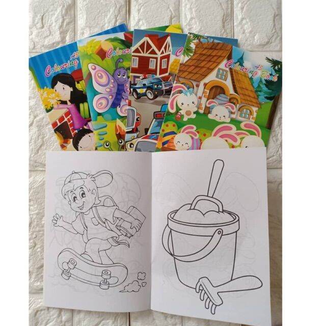 A5 Fancy Colouring Book Lazada