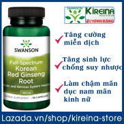 Nhân sâm triều tiên tăng cường miễn dịch sức khỏe não 90 viên