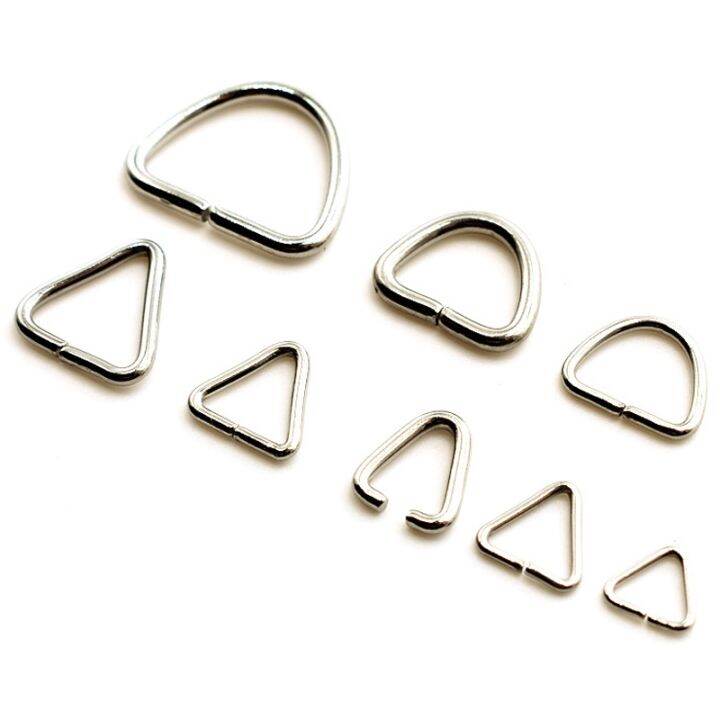 50pcs-stainless-steel-triangle-open-jump-ring-split-rings-d-shape-connectors-clasps-hooks-for-jewelry-making-diy-findings