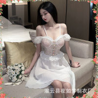 Sexy Lingerie Flirting Hot Pajamas Bed Free Tease Passion Uniform Temptation Midnight Charm 1497