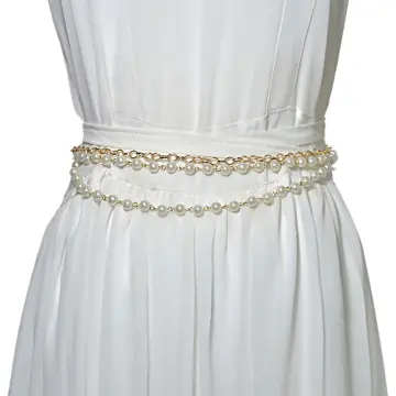 White dress belt on sale womens