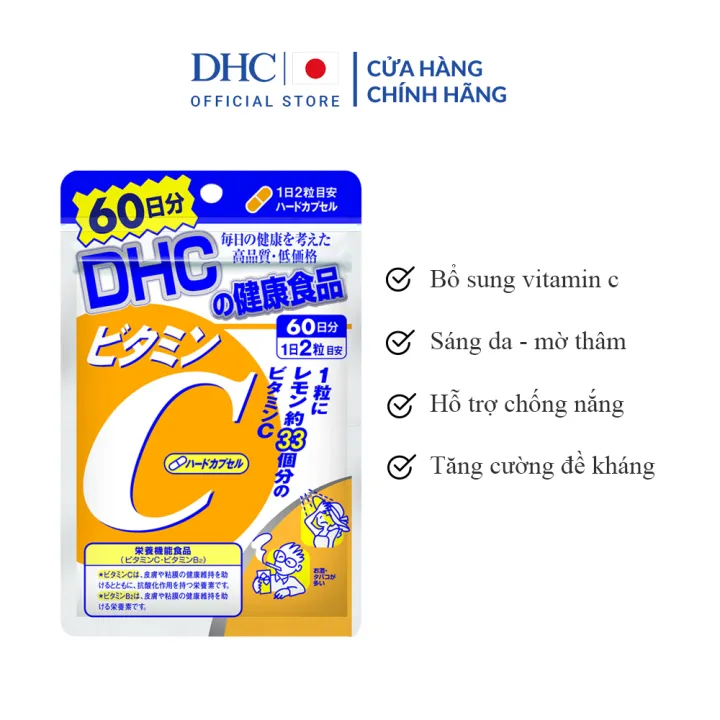 Viên Uống Dhc Bổ Sung Vitamin C 60 Ngày (120 Viên)