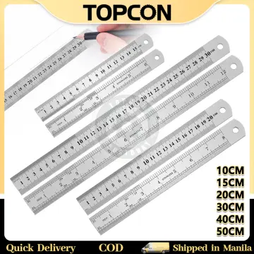Stainless Steel Ruler 12 30cm Measuring Drawing Professional