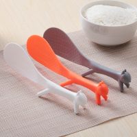 ™ Cartoon Squirrel Spoon Non Stick Rice Paddle Ladle Lovely Meal Spoon Cooking Tools Kitchen Accessories