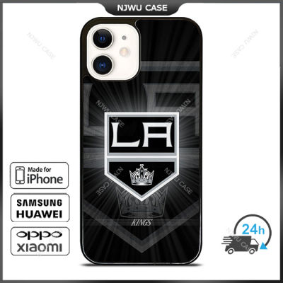 La Kings Los Angeles 2 Phone Case for iPhone 14 Pro Max / iPhone 13 Pro Max / iPhone 12 Pro Max / XS Max / Samsung Galaxy Note 10 Plus / S22 Ultra / S21 Plus Anti-fall Protective Case Cover
