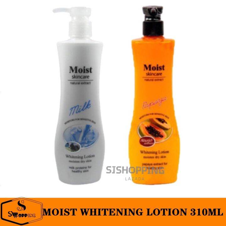 Moist Skincare Natural Extract Whitening Lotion 310ml Lazada PH