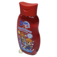 D-nee kids สบู่เหลวเพื่อผิวและผม  สำหรับเด็ก กลิ่นเรด กัมมี่ 200 มล.